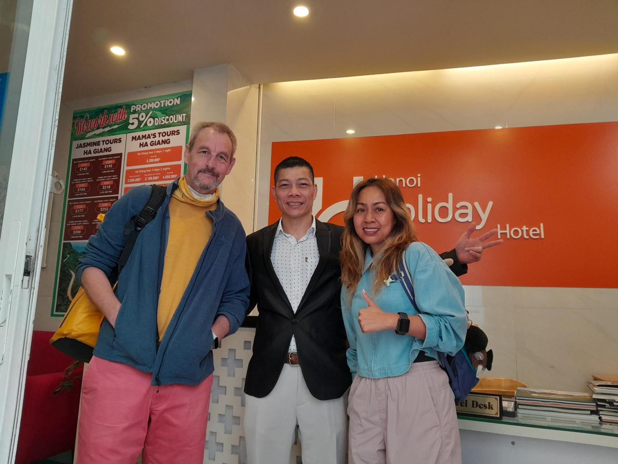 Hanoi Holiday Hotel Экстерьер фото
